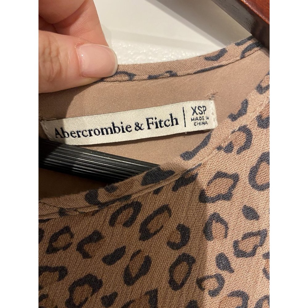 Abercrombie & Fitch Leopard Print Shift Dress - image 3